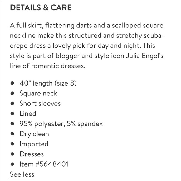 NEW • Gal Meets Glam • Maria Scallop Midi Dress - Picture 6 of 6